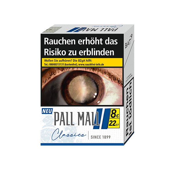 Pall Mall Classics Blue XXL 8€ | 264 Stück
