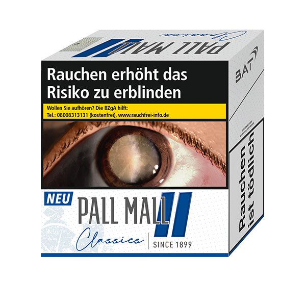 Pall Mall Classics Blue Hercules 20€ | 180 Stück