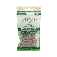 Purize Xtra Slim Aktivkohlefilter Organic 50 Stk.
