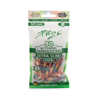 Purize Xtra Slim Aktivkohlefilter Rainbow 50 Stk.