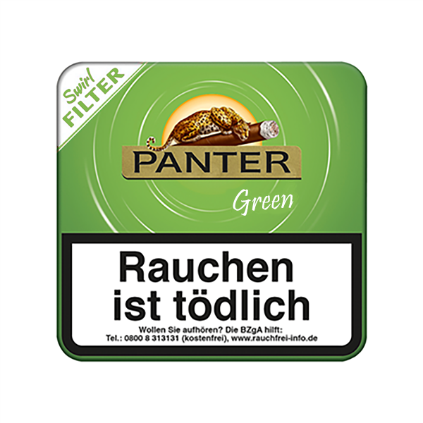 Panter Swirl Green Filter 20 Stück