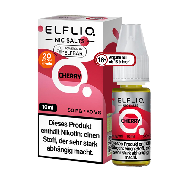ELFLIQ Cherry Liquid 20mg Nikotin | 10 ml