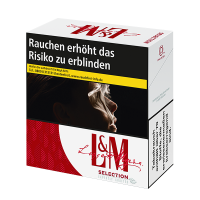 L&M Selection Red 7XL-Box 20€ | 180 Stück
