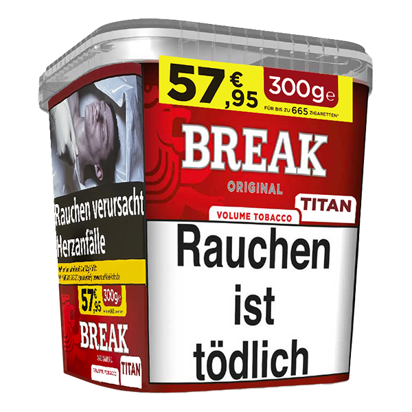 Break Original Vol. Tob. Titan Box 300g