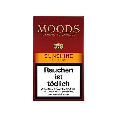 Moods Sunshine Filter 10 Stück