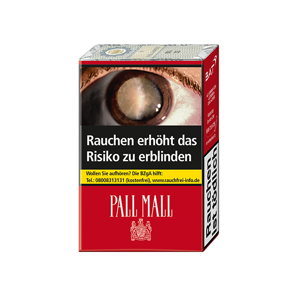 Pall Mall ohne Filter 200 Stück
